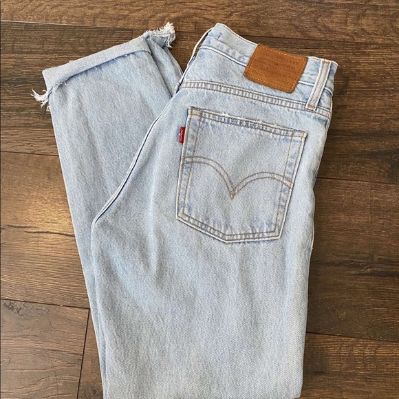 Levi's Denim - Levi’s ripped jeans.